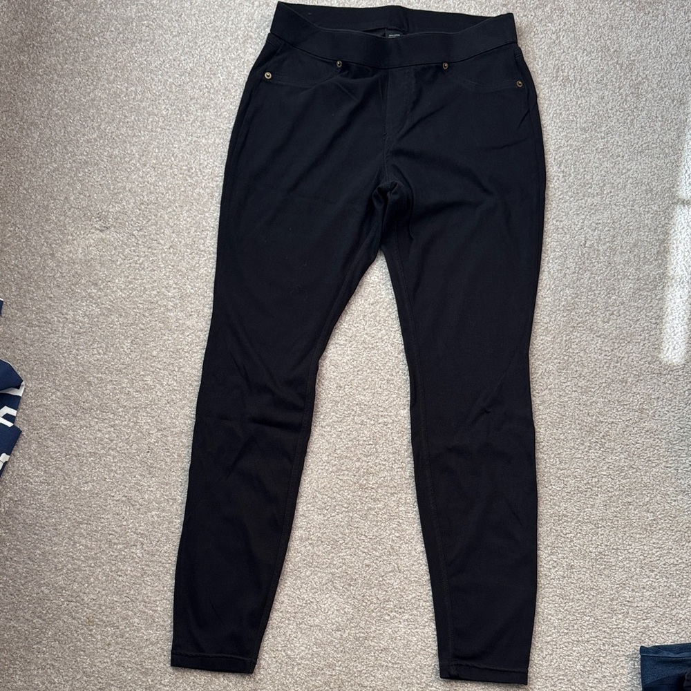 Black Jean-look leggings